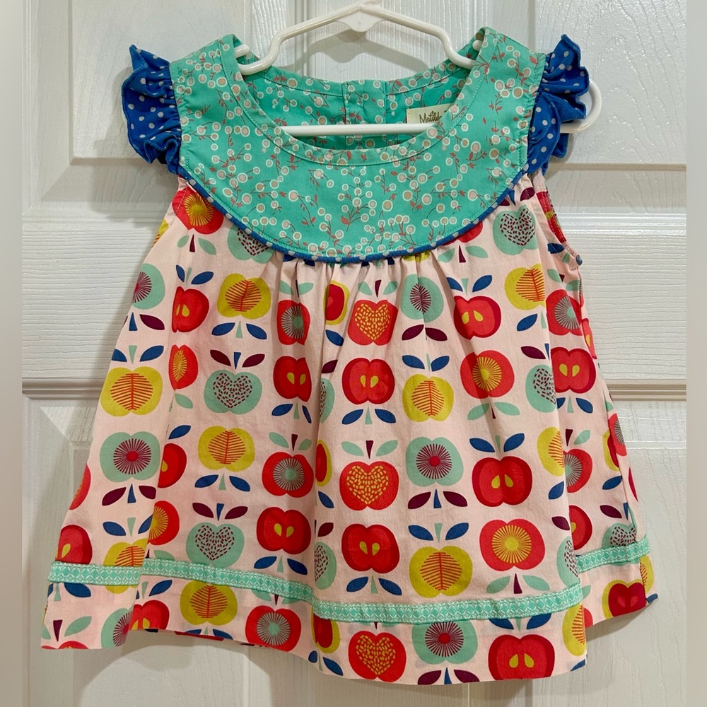Matilda Jane Multicolor Apple Print Top
